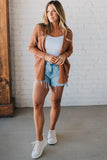 Women’s Pattern Hollowed Knit Open Front Cardigan | Zarnesh