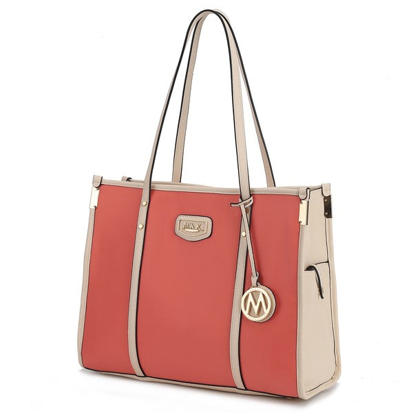Women's MKF Kindred Oversize Two Tone Tote Bag | Zarnesh