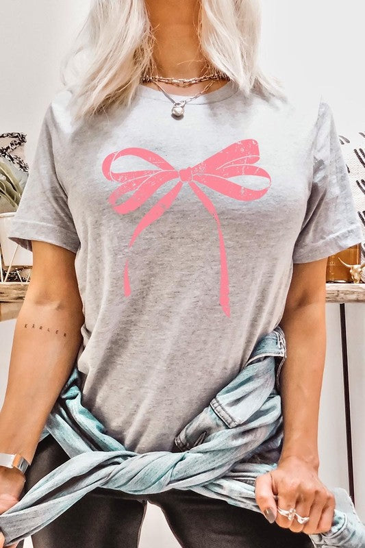 Women’s Valentine Bow Graphic Plus Tee | Zarnesh