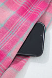 Women’s Plaid Long Sleeve Button-Up Shirt | Zarnesh