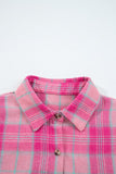 Women’s Plaid Long Sleeve Button-Up Shirt | Zarnesh