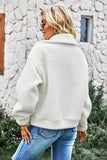 Women’s Plaid Patch Sherpa Warm Long Sleeve Jacket | Zarnesh