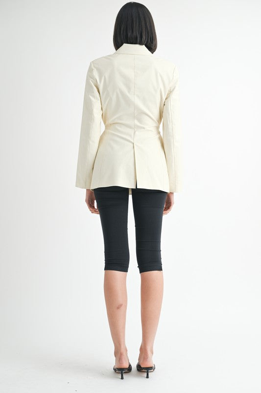 Women’s Plush Teddy Hooded Button Front Coat | Zarnesh
