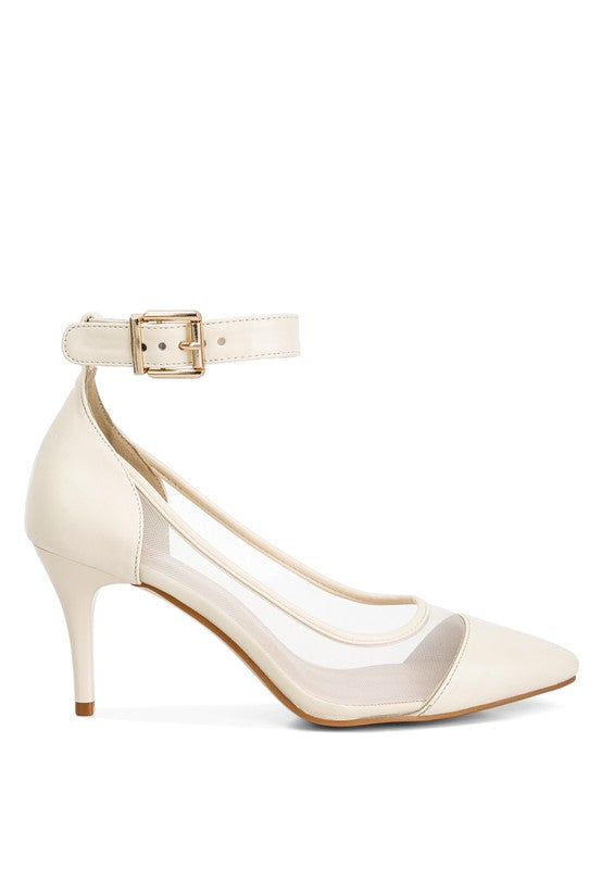 Women Hearst Mesh Pump Sandals Zarnesh
