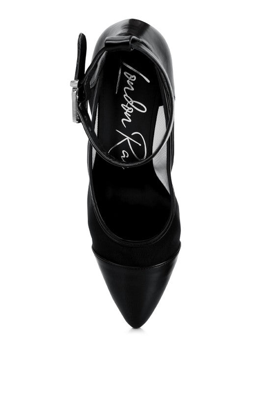 Women Hearst Mesh Pump Sandals Zarnesh