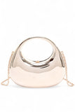 Women's Polished Molded Top Handle Clutch | Zarnesh
