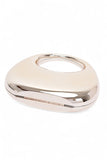 Women's Polished Molded Top Handle Clutch | Zarnesh