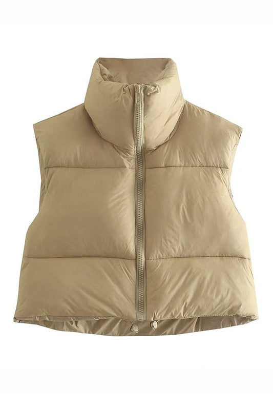 Women’s Puffer Vest Lightweight Sleeveless Winter Jacket | Zarnesh