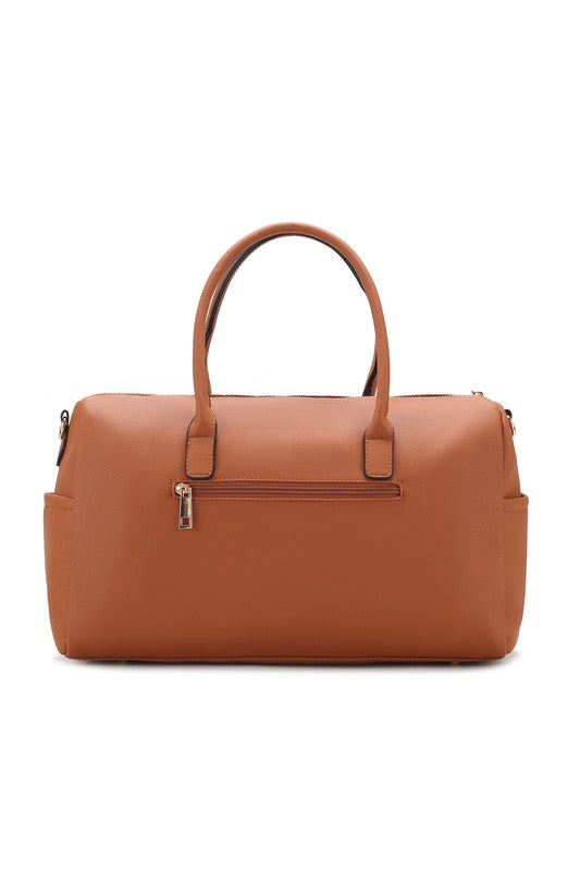 MFK Collection Luana Quilted Duffle Bag by Mia K - Elevate Your Travel Style | Zarnesh