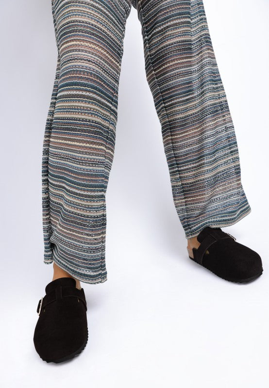 Women’s Ratiha Suede Buckle Slip-On Clog Mules | Zarnesh