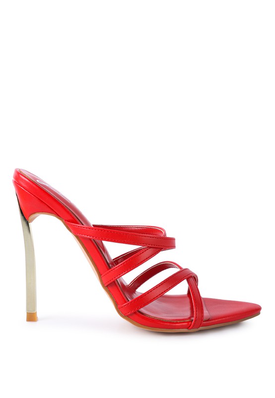 Women's Nightclub High Heeled Neon Animal Sandals | Zarnesh