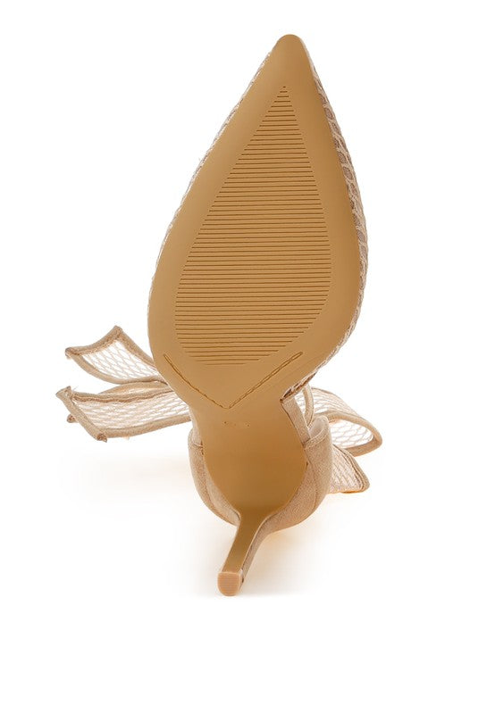 Women’s Regenta Big Bow Detail Stiletto Sandals | Zarnesh