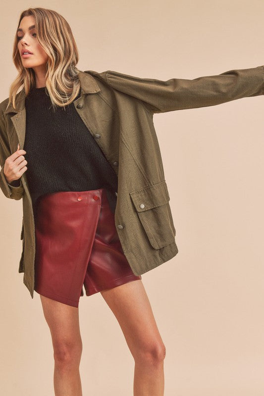 Women’s Renay Oversized Utility Pockets Jacket | Zarnesh