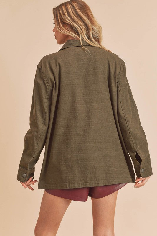 Women’s Renay Oversized Utility Pockets Jacket | Zarnesh