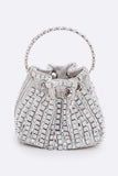 Women’s Rhinestone Iconic Top Handle Bucket Bag | Zarnesh