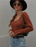 Women’s Ribbed Pullover Sweater Bodycon Dress | Zarnesh