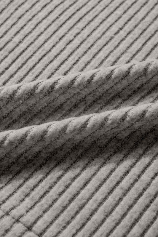 Women’s Ribbed Solid Knit Mock Neck Sweater Pullover Top | Zarnesh