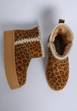 Women’s Rochas Leopard Print Faux Suede Snow Boots | Zarnesh