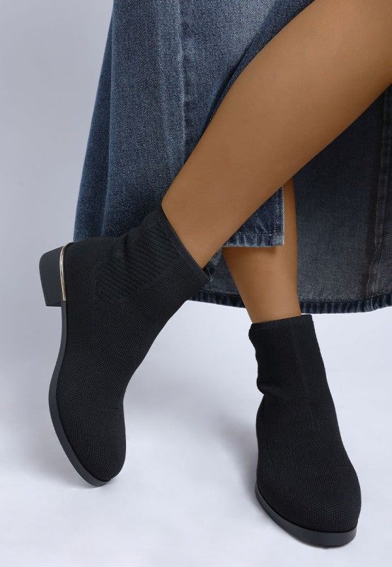 Women’s Rosamund Knit Ankle Sock Boots | Zarnesh