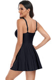 Women’s Ruched Waist Band One Piece Drawstring Swimsuit | Zarnesh