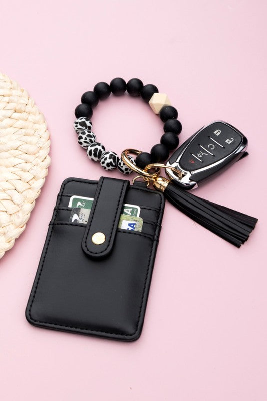 Women’s Silicone Key Ring Wallet Bracelet | Zarnesh