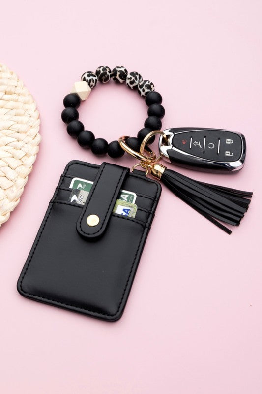 Women’s Silicone Key Ring Wallet Bracelet | Zarnesh