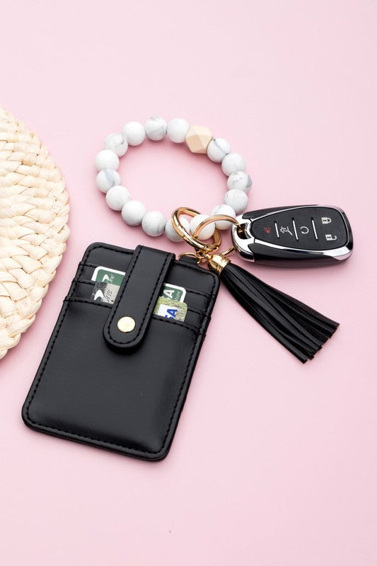 Women’s Silicone Key Ring Wallet Bracelet | Zarnesh