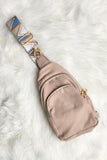 Crisala Sling Nylon Crossbody Bag With Strap | Zarnesh