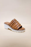 Women Soft PU Open Toe Slide On D-AITANA-PLATFORM Sandals Zarnesh