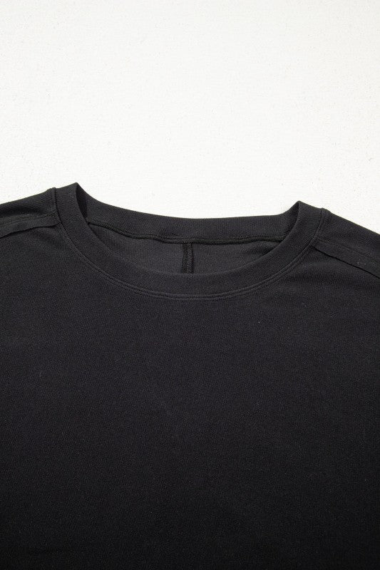 Women’s Solid Pastel Mesh Bow Patchwork Long Sleeve T-Shirt | Zarnesh