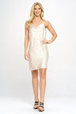Women’s Star Print Satin Slip Dress Cocktail | Zarnesh