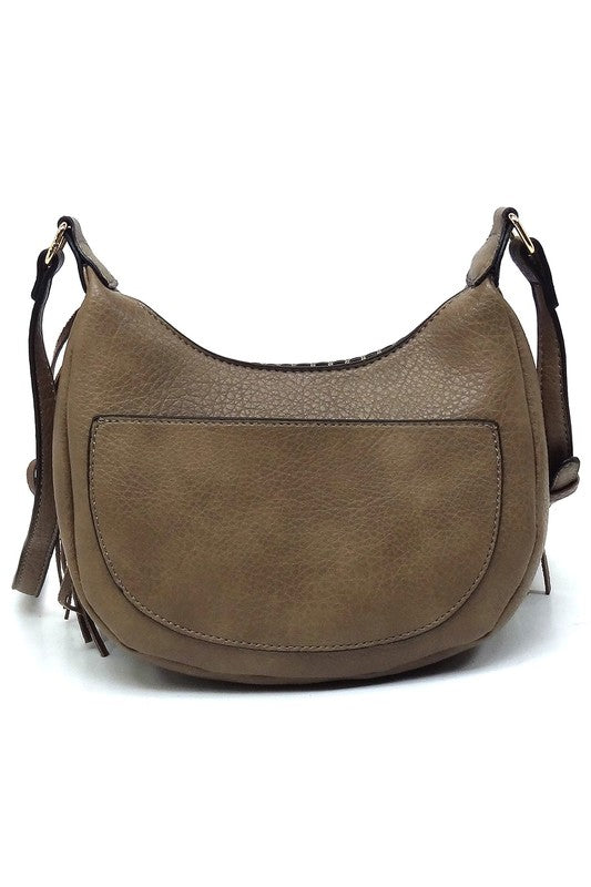 Women's Fringe Hobo Crossbody Bag | Zarnesh