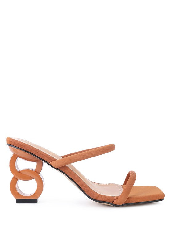 WOMEN'S DOWNTOWN EXPERIMENT HEEL SLIDE SANDALS | ZARNESH
