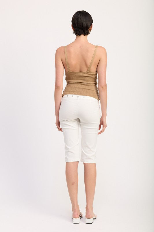 Women’s Striped Knit Ribbed Tank Cami Top | Zarnesh