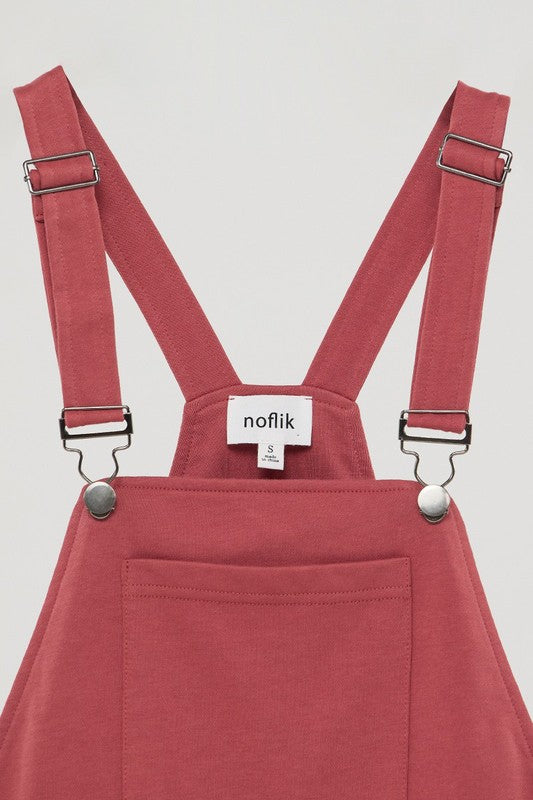 Women’s Stroll Adjustable Strap Sleeveless Pocketed Overall Romper | Zarnesh