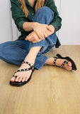  Women's Stud Design Sandal AVA 3 | Zarnesh