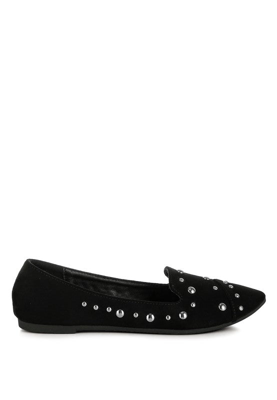 Women’s Stud Embellished Ballet Flats | Zarnesh