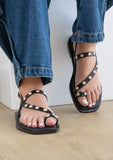  Women's Stud Design Sandal AVA 3 | Zarnesh