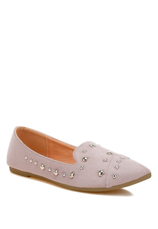 Women’s Stud Embellished Ballet Flats | Zarnesh