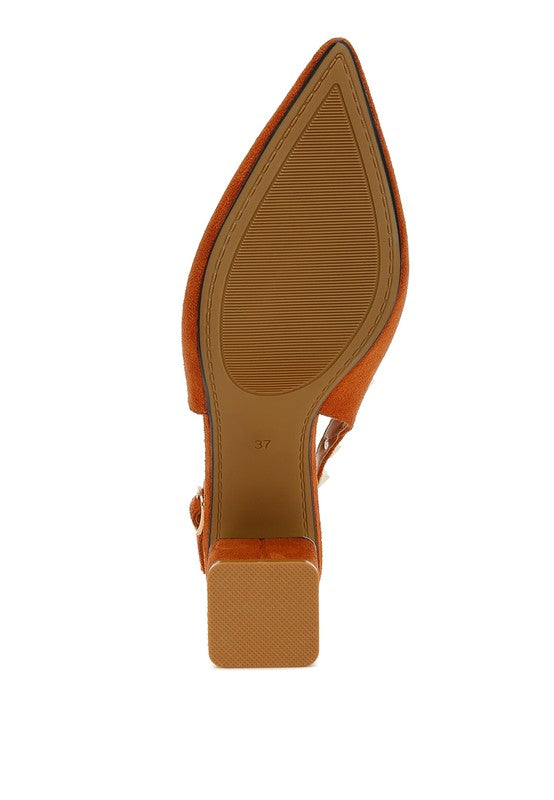 Women's Stud Embellished Microfiber Sandals | Zarnesh