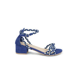 Women's Stylish Braided Ankle Strap Block Heel | Zarnesh