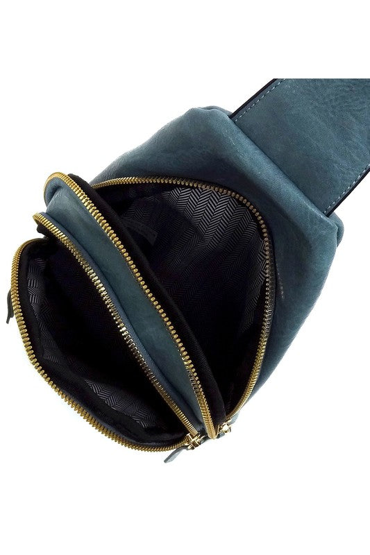 Women's Laser Cut Printed Sling Bag Crossbody Bag | Zarnesh