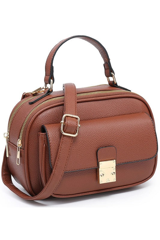 Women’s Top Handle Crossbody Satchel Bag | Zarnesh