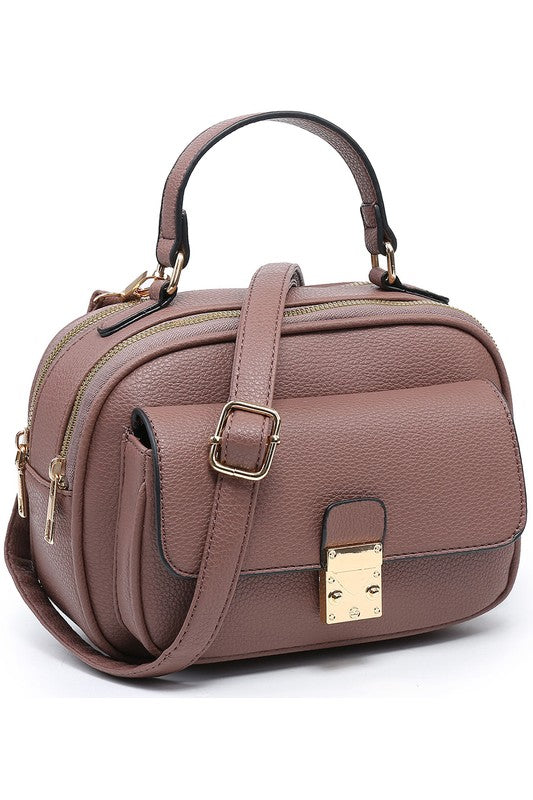 Women’s Top Handle Crossbody Satchel Bag | Zarnesh