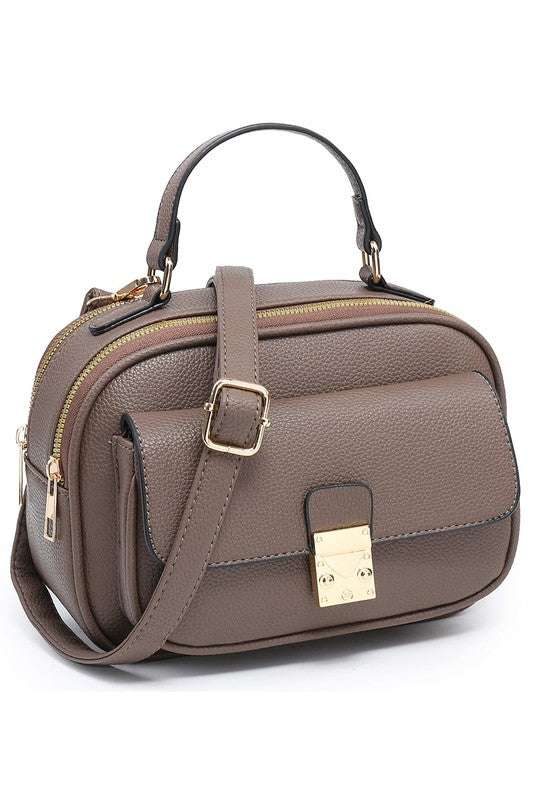 Women’s Top Handle Crossbody Satchel Bag | Zarnesh