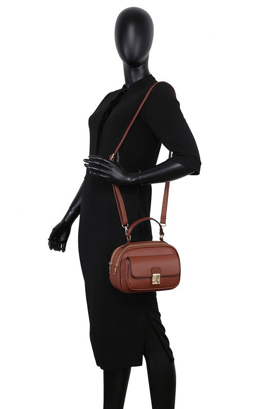 Women’s Top Handle Crossbody Satchel Bag | Zarnesh