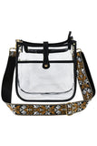 Women’s Transparent Guitar Strap Crossbody Bag | Zarnesh