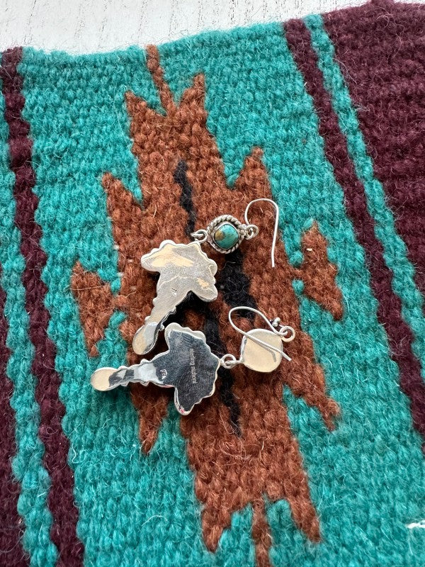 Women's Turquoise Twinkle Handmade Turquoise and Sterling  | Zarnesh