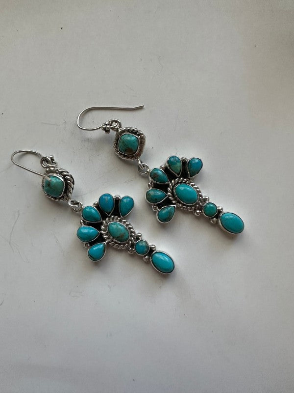 Women's Turquoise Twinkle Handmade Turquoise and Sterling  | Zarnesh