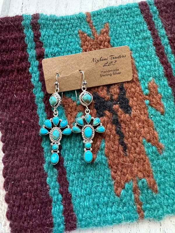 Women's Turquoise Twinkle Handmade Turquoise and Sterling  | Zarnesh